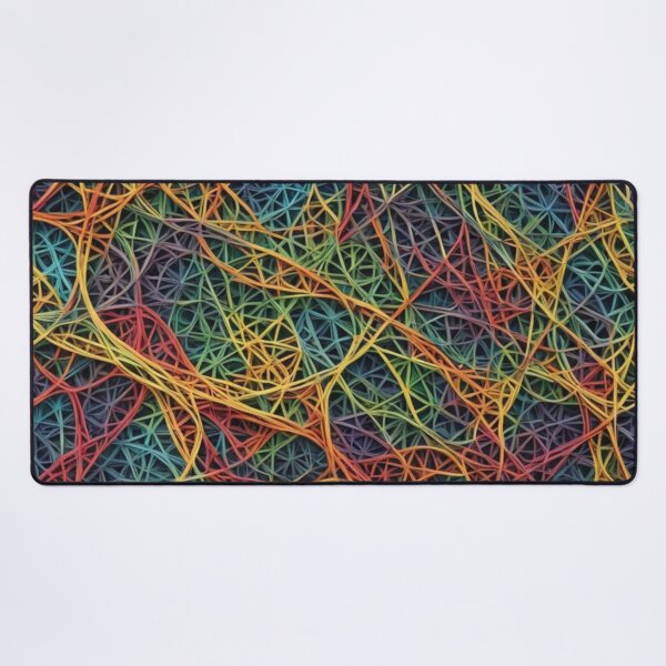 Item preview, Abstract Colorful String Art Pattern designed and sold by calibrit.