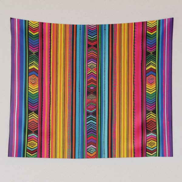 Item preview, Mexican Serape Pattern designed and sold by Myra365Art.