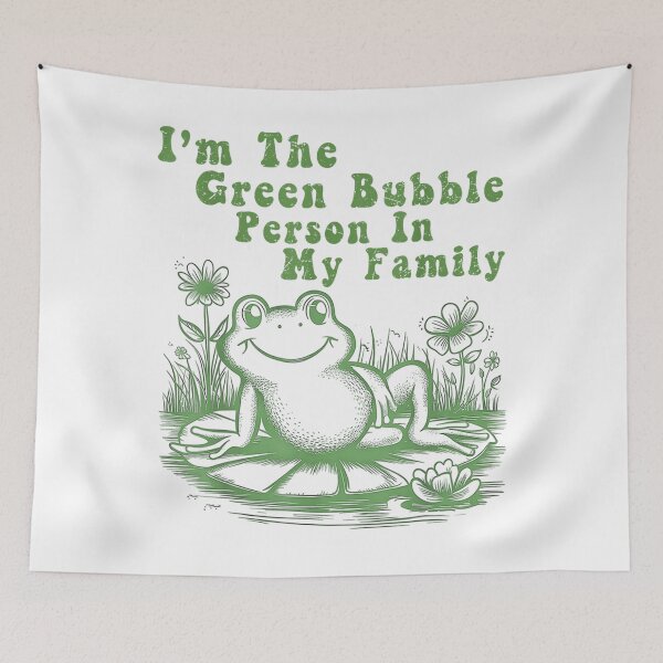 Item preview, I'm The Green Bubble Person In My Family designed and sold by skeastore.