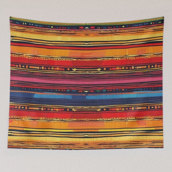 Item preview, Mexican Serape Pattern designed and sold by Myra365Art.
