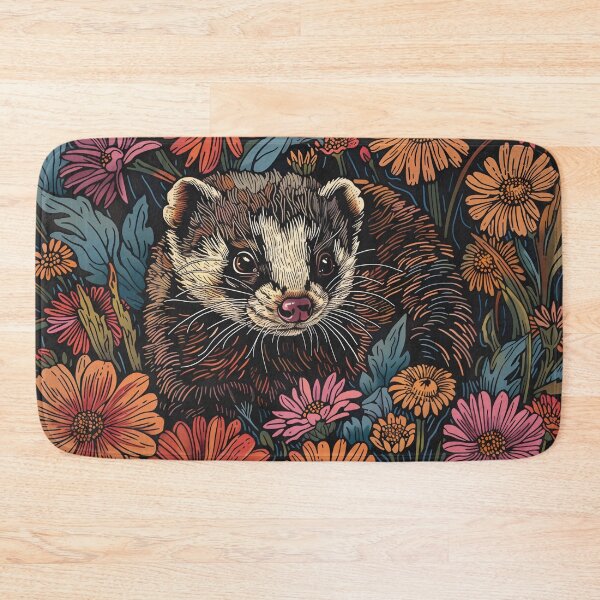 Item preview, Rainbow Daisy Ferret designed and sold by wyntera.