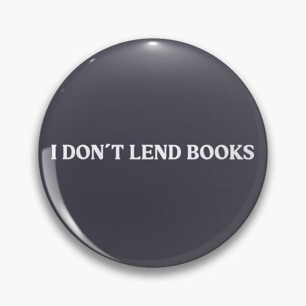 Item preview, I Don´t Lend Books, white designed and sold by perezzzoso.
