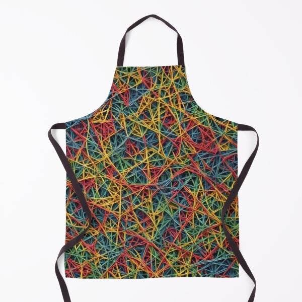 Artikelvorschau, Abstraktes buntes String-Art-Muster entworfen und verkauft von calibrit.