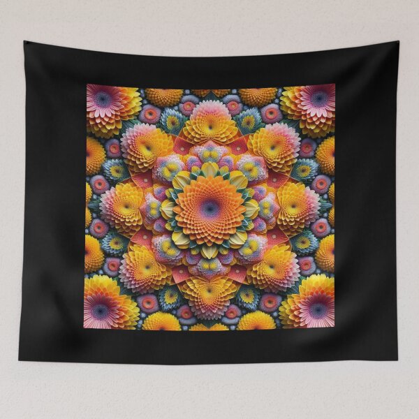 Item preview, Flower Mandala 1 designed and sold by Sybille-Yates.