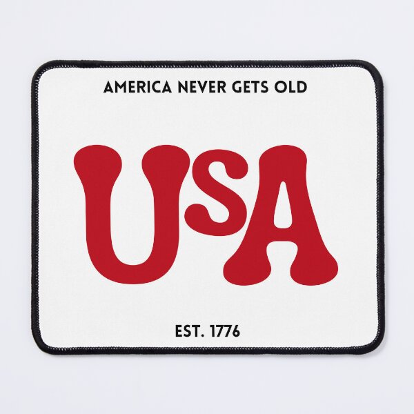 Item preview, USA Never Gets Old designed and sold by annekeboer.