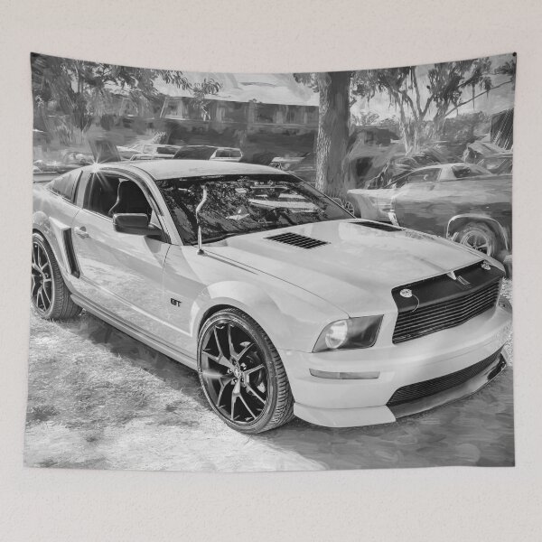 Artikelvorschau, 2008 gelber Ford Mustang GT VMP entworfen und verkauft von RichFrancoCars.