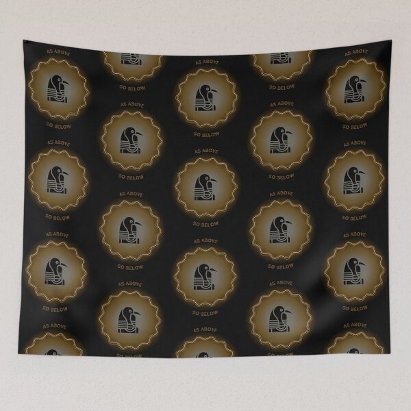 Item preview, As Above So Below. Hermetic Principles, Thoth Ancient Egypt.  designed and sold by Third-Eye-Realm.