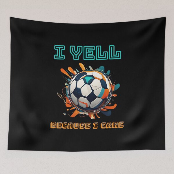 Item preview, I Yell Because I Care Soccer Dads designed and sold by LadyGoodwill.