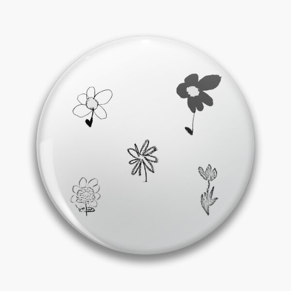Item preview, Flowers Set Black designed and sold by KidaDiNicchi.