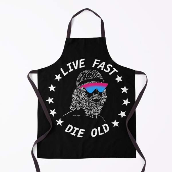 Item preview, Live Fast, Die Old. designed and sold by Haunted Crafts.