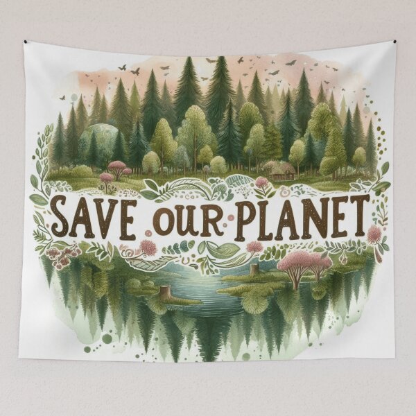 Item preview, save our planet designed and sold by JOSEJGR.