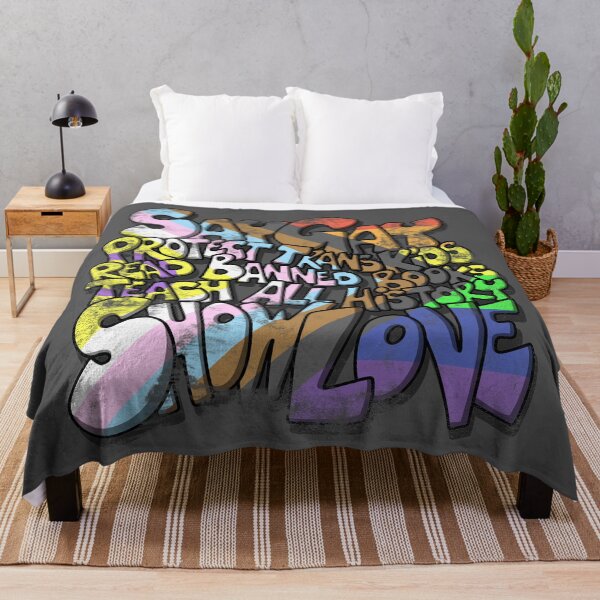 Item preview, Say Gay, Show Love - Grunge designed and sold by FighterGuy.
