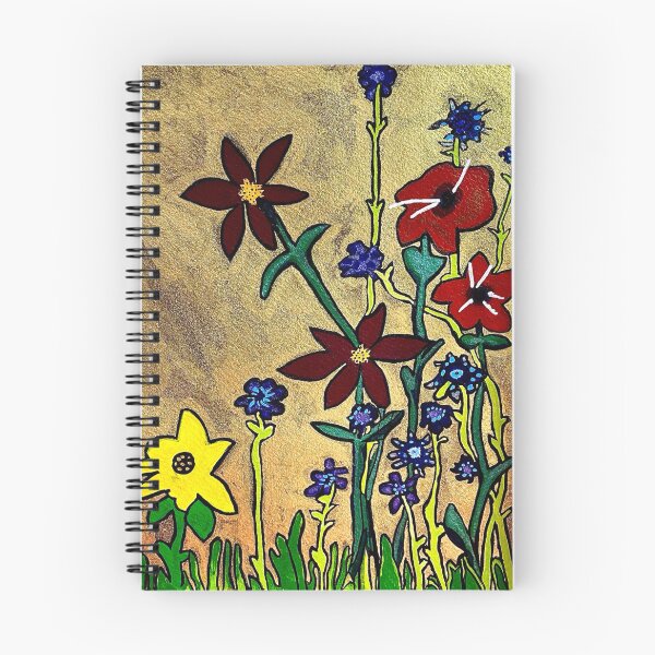 Item preview, Dancing Flowers designed and sold by Little Red Art.