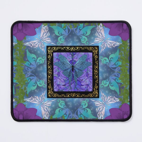 Item preview, Floral Shadow Box, Galaxy Butterfly Garden designed and sold by Lunaria Sakusa.