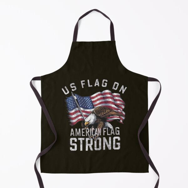 Item preview, T-shirt for the US Flag Day holiday: US FLAG ON, AMERICAN FLAG STRONG designed and sold by Gadget80.