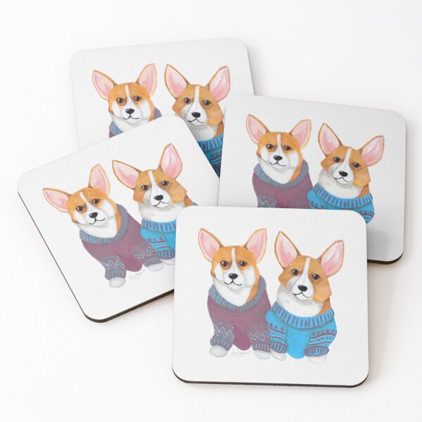Item preview, Corgis in Sweaters designed and sold by Peleegirl.