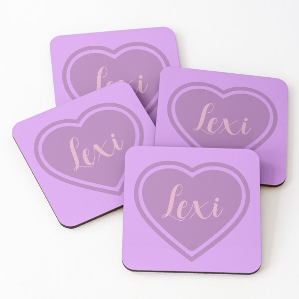 Item preview, Lexi Girl Name Purple designed and sold by Monika Howarth.