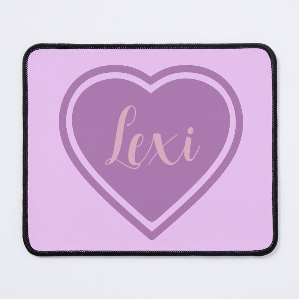 Item preview, Lexi Girl Name Purple designed and sold by Monika Howarth.