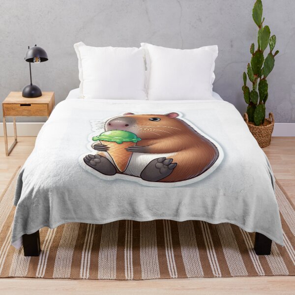 Item preview, capibaras icecream designed and sold by laurazael.