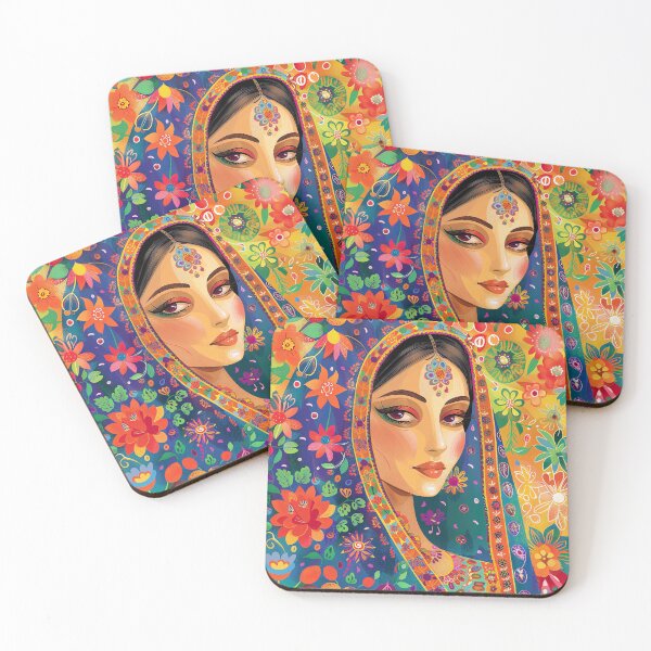 Item preview, Pakistani Truck Art Inspired Bride designed and sold by EthnicDoodles.