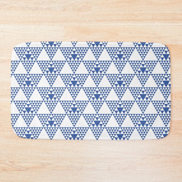 Item preview, Monochrome Triangle Geometric Pattern 1 designed and sold by Magico Paco.