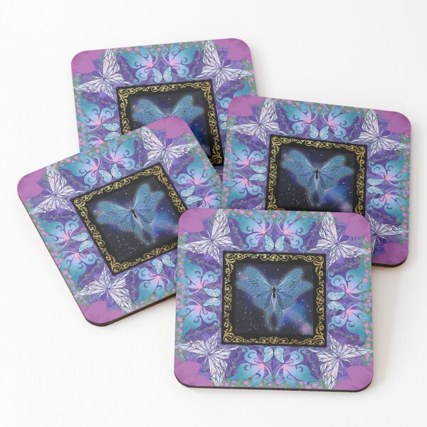 Item preview, Galaxy Shadow Box, Wisteria Butterfly Garden designed and sold by Lunaria Sakusa.