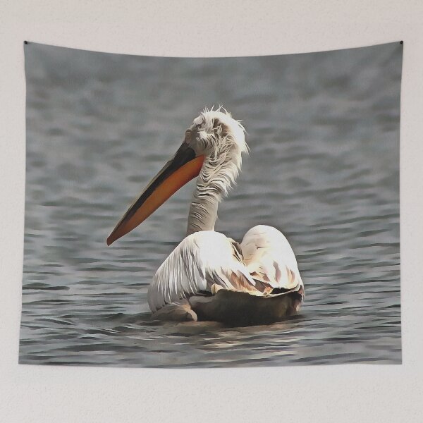 Item preview, The Sea Breeze Blows The Pelican Where He Wants To Go designed and sold by taiche.