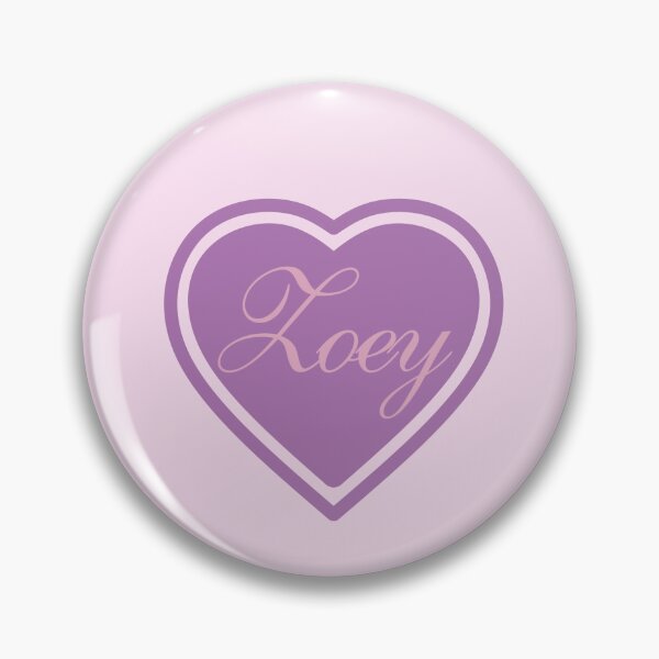 Item preview, Zoey Girl Name Purple designed and sold by Monika Howarth.