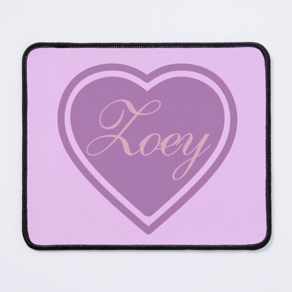 Item preview, Zoey Girl Name Purple designed and sold by Monika Howarth.