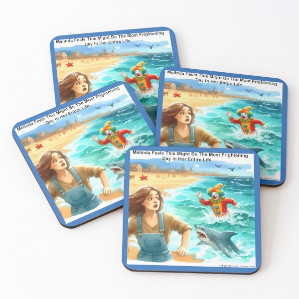 Item preview, Sharks, Clowns And Other Scary Ocean-Dwellers designed and sold by Rick London Gifts.