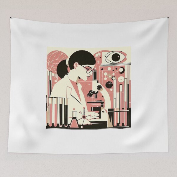 Item preview, scientific woman designed and sold by laurazael.