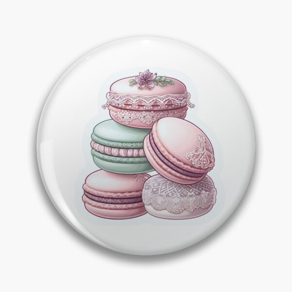 Item preview, Lace Macarons  designed and sold by AddictedToStick.