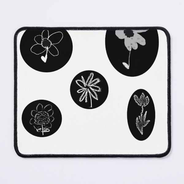Item preview, Flower In Bubble Black designed and sold by KidaDiNicchi.