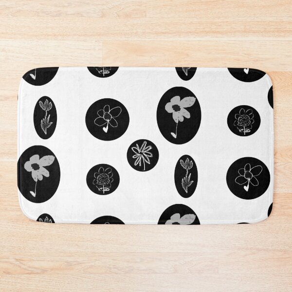 Item preview, Flower In Bubble Black designed and sold by KidaDiNicchi.