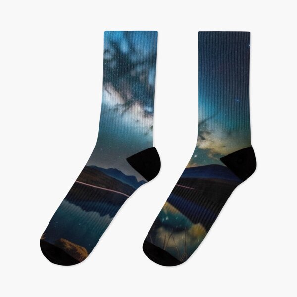 Item preview, Enchanted Milky Way Reflections: Tranquil Lake At Dusk designed and sold by EnchantedVista.