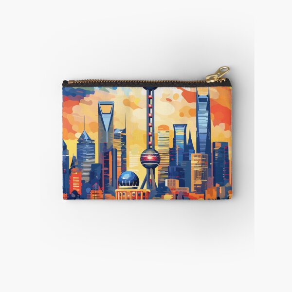Item preview, Una impresión de viaje de arte pop de Shanghai - China designed and sold by StudioRedKoala.