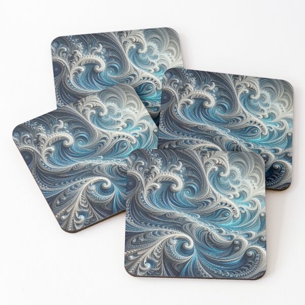 Item preview, Fractal Waves 1 designed and sold by Sybille-Yates.