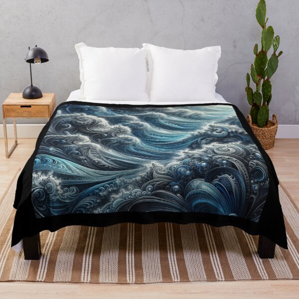 Item preview, Fractal Waves 2 designed and sold by Sybille-Yates.