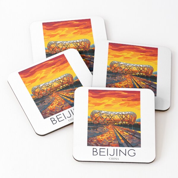 Item preview, A Pop Art Travel Print of Beijing - China designed and sold by StudioRedKoala.