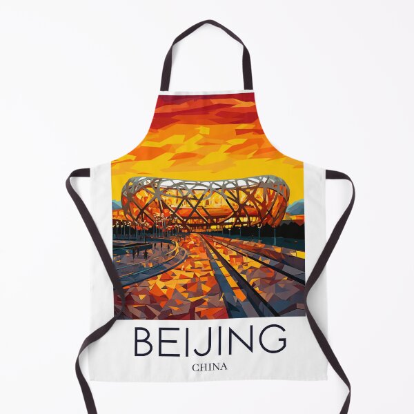 Item preview, A Pop Art Travel Print of Beijing - China designed and sold by StudioRedKoala.