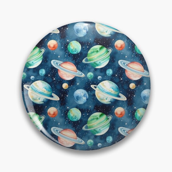 Item preview, Universe Watercolor Pattern #1 designed and sold by NatureSight.