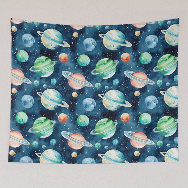 Item preview, Universe Watercolor Pattern #1 designed and sold by NatureSight.
