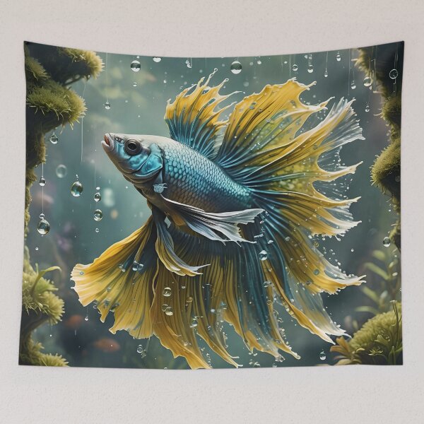 Item preview, Betta fish designed and sold by PolincTees.