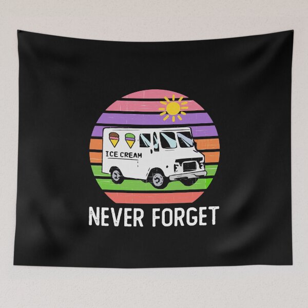 Item preview, Ice Cream Truck Nostalgia Never Forget designed and sold by StudioTina.