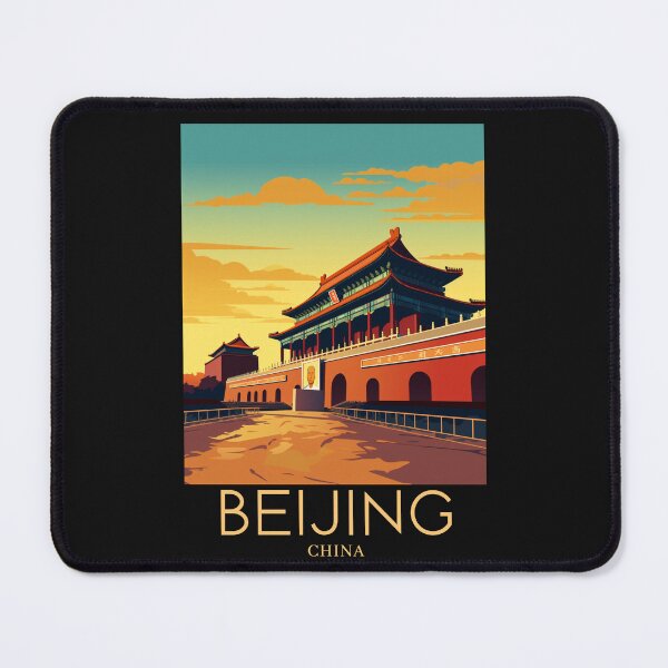 Item preview, A Pop Art Travel Print of Beijing - China designed and sold by StudioRedKoala.