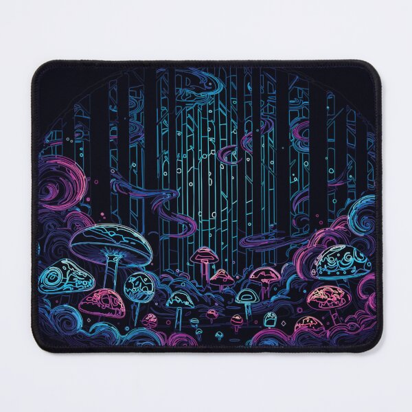 Item preview, Psychoactive mushroom paradise Magic Forest designed and sold by MezkalArts.