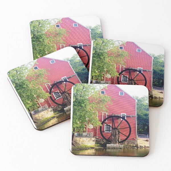 Item preview, Beautiful Country Barn and Wagon Wheel designed and sold by hopeangel30.