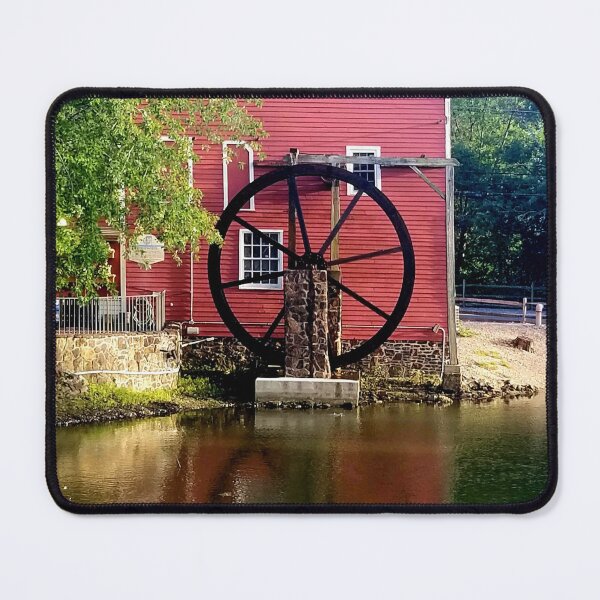 Item preview, Beautiful Country Barn and Wagon Wheel designed and sold by hopeangel30.
