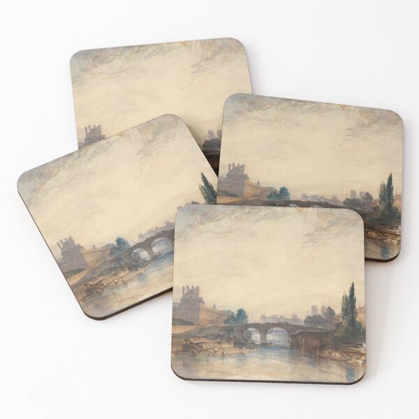 Artikelvorschau, Blick auf die Pont Royal von William Callow entworfen und verkauft von My Artprintz.