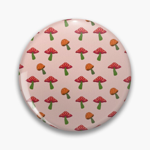 Item preview, Arte de hongos rojos y rosados designed and sold by pmdcreations.